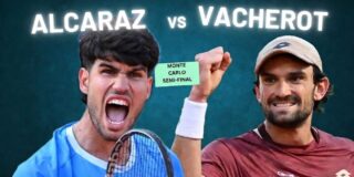 Alcaraz vs Vacherot