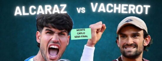 Alcaraz vs Vacherot