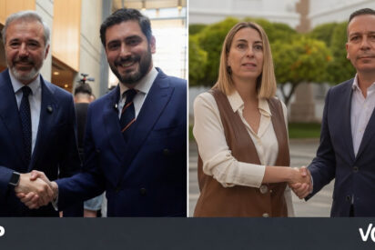 Azcón, Nolasco, Guardiola y Fernández