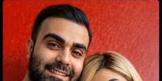 Bita Hemmati y su marido