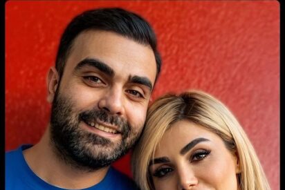 Bita Hemmati y su marido