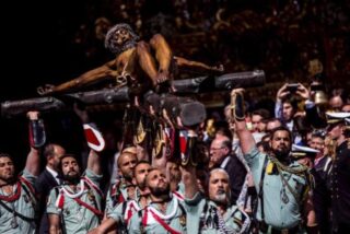 Cristo de Mena y la Legión