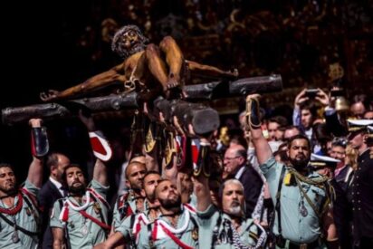 Cristo de Mena y la Legión