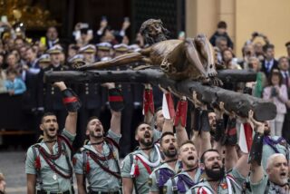 El Cristo de Mena, la Legión y el Novio de la Muerte