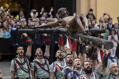 El Cristo de Mena, la Legión y el Novio de la Muerte