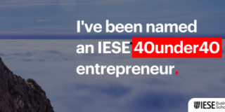 IESE Business School reconoce a Xavier Gastaminza como uno de los 40 emprendedores en IESE 40under40 - 2026