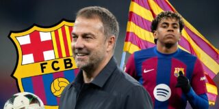 Flick, Lamine y el Barça