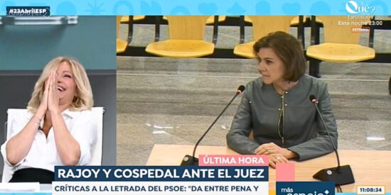 Griso y sus tertulianos, a carcajadas con la abogada del PSOE: &laquo;Parece un sketch, una mezcla de pena y bochorno&raquo;