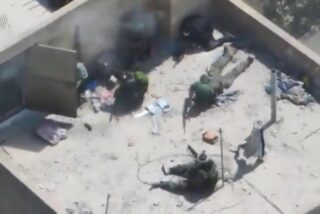 El v&iacute;deo de la eliminaci&oacute;n de seis terroristas de Hezbol&aacute; en el sur del L&iacute;bano