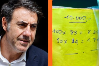 Joseba, hermano de Koldo y la nota de los billetes