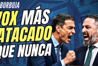 Pedro S&aacute;nchez y Santiago Abascal.