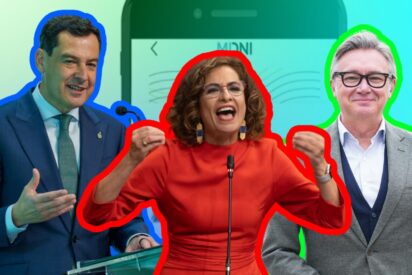Juanma Moreno Bonilla, Mar&iacute;a Jes&uacute;s Montero, Manuel Gavira