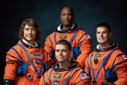 Los 4 astronautas del Artemis II