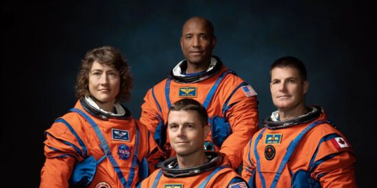 Los 4 astronautas del Artemis II