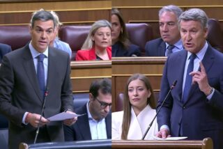 Pedro S&aacute;nchez y Alberto N&uacute;&ntilde;ez Feij&oacute;o.
