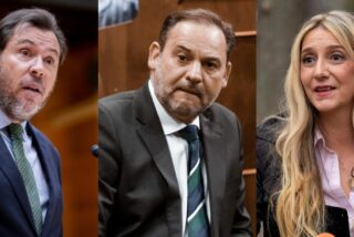 &Oacute;scar Puente, Jos&eacute; Luis &Aacute;balos y Claudia Montes.