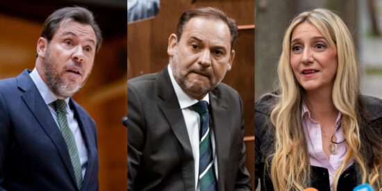 &Oacute;scar Puente, Jos&eacute; Luis &Aacute;balos y Claudia Montes.