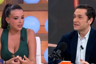 Sarah Santaolalla y David Alandete.