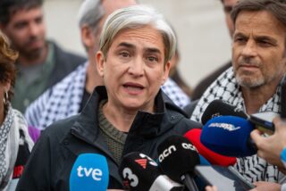 La exalcaldesa de Barcelona, Ada Colau