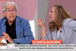 Toni Bola&ntilde;o y Elisa Beni en 'Espejo P&uacute;blico' (Antena 3) 