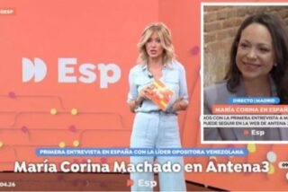 'Pelea' entre Griso y Ana Rosa: la entrevista a Mar&iacute;a Corina Machado monta un buen pollo en directo