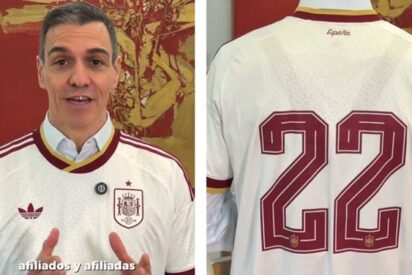 Pedro S&aacute;nchez y sus '22'.