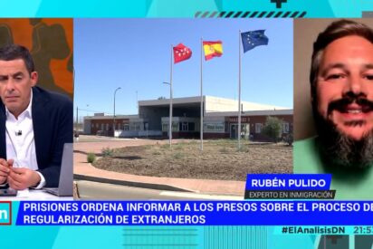 Rub&eacute;n Pulido en 'El An&aacute;lisis: Diario de la noche' (Telemadrid) 