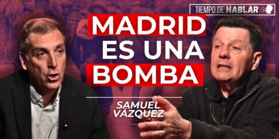 Samuel V&aacute;zquez lanza un aviso que sorprende a Rojo: &laquo;Van a arder las calles cuando Podemos saque 3 esca&ntilde;os&raquo;