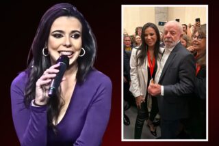 Sarah Santaolalla y Lula da Silva