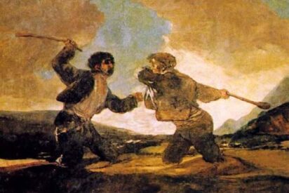 &lsquo;Duelo a garrotazos&rsquo;, Goya (1)