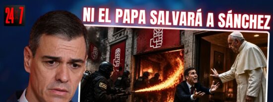 La UCO entra con lanzallamas en la sede del PSOE: Ni el Papa salvar&aacute; a S&aacute;nchez