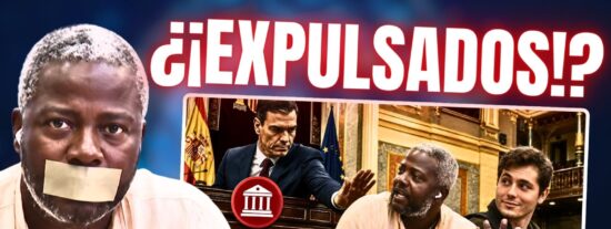 &iexcl;El Gobierno S&aacute;nchez promueve la expulsi&oacute;n del Congreso de Bertrand Ndongo y Vito Quiles!