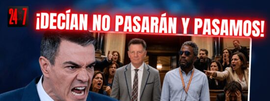 Rojo y Ndongo entran en el Congreso y ponen a rabiar a la izquierda: &ldquo;&iexcl;Dec&iacute;an &lsquo;no pasar&aacute;n&rsquo; y pasamos!&rdquo;