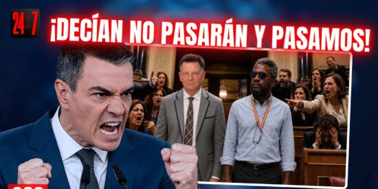 EN DIRECTO/ Rojo y Ndongo entran en el Congreso y ponen a rabiar a la izquierda: &ldquo;&iexcl;Dec&iacute;an &lsquo;no pasar&aacute;n&rsquo; y pasamos!&rdquo;