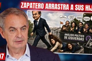 Zapatero arrastra a sus hijas mientras la &lsquo;Brunete Pedrete&rsquo; recoge cable y se &lsquo;olvida&rsquo; de la &lsquo;Zeja&rsquo;