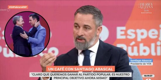 Santiago Abascal, l&iacute;der de VOX en 'Espejo P&uacute;blico' (Antena 3) 