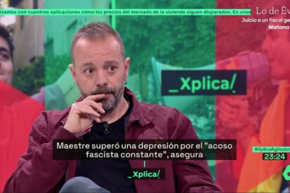 Antonio Maestre, victimiz&aacute;ndose en laSexta que compra su relato fantasioso sobre Vito Quiles.