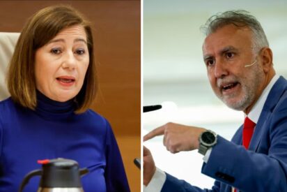 Francina Armengol y &Aacute;ngel V&iacute;ctor Torres.