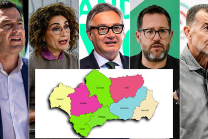 Candidatos 17-M en Andalucía.