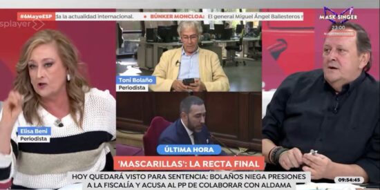 Qué repaso! Elisa Beni tritura a Toni Bolaño por cuestionar los bombazos de  Aldama contra el PSOE y el Gobierno Sánchez - Periodista Digital