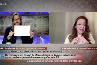 Pablo Fern&aacute;ndez y F&aacute;tima Matute.