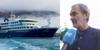 El crucero donde se desat&oacute; el brote de hantavirus y Fernando Sim&oacute;n.