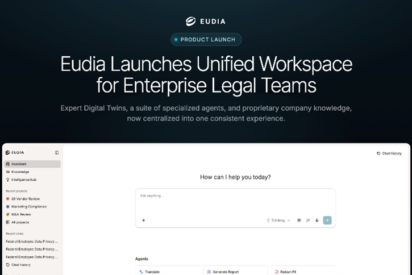 Eudia lanza un espacio de trabajo unificado para equipos legales empresariales