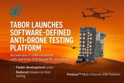 Tabor redefine las pruebas antidrones con una plataforma SDR definida por software
