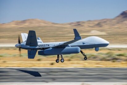 GA-ASI completa el primer vuelo del MQ-9B con pods AEW