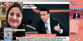 Ketty Garat e Iv&aacute;n Redondo.
