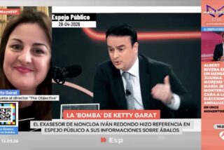 Ketty Garat e Iv&aacute;n Redondo.
