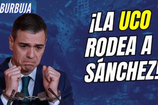 &iexcl;La UCO entra en Ferraz y se monta l&iacute;o! S&aacute;nchez rodeado