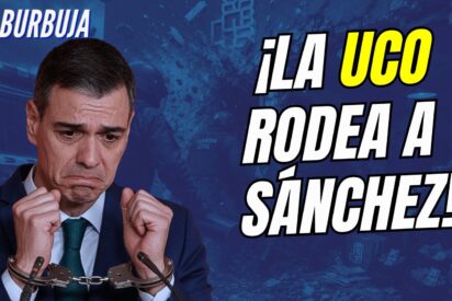 &iexcl;La UCO entra en Ferraz y se monta l&iacute;o! S&aacute;nchez rodeado