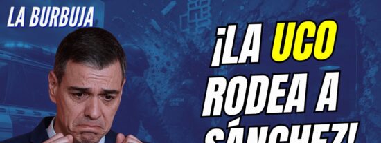 &iexcl;La UCO entra en Ferraz y se monta l&iacute;o! S&aacute;nchez rodeado